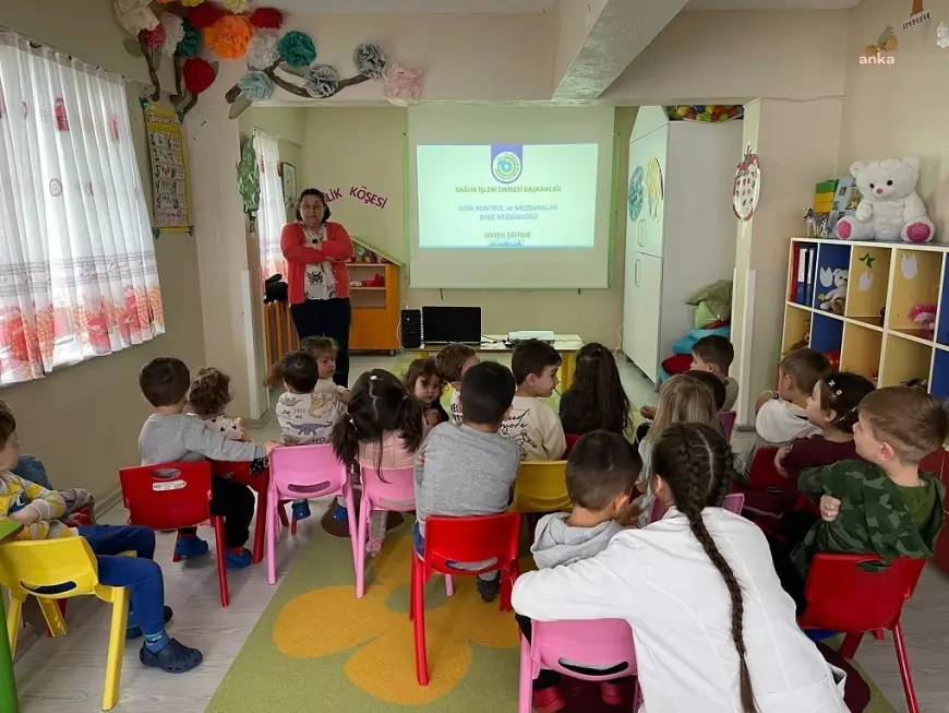 Tekirdağ Büyükşehir Belediyesi’nden çocuklara hijyen eğitimi