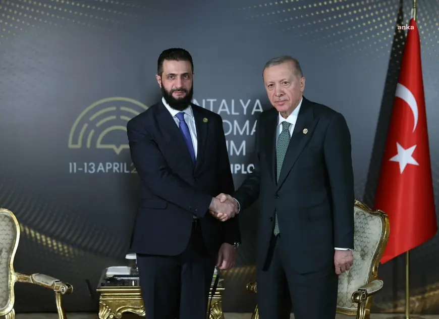 Cumhurbaşkanı Erdoğan, Suriye Cumhurbaşkanı Ahmet el Şara ile görüştü