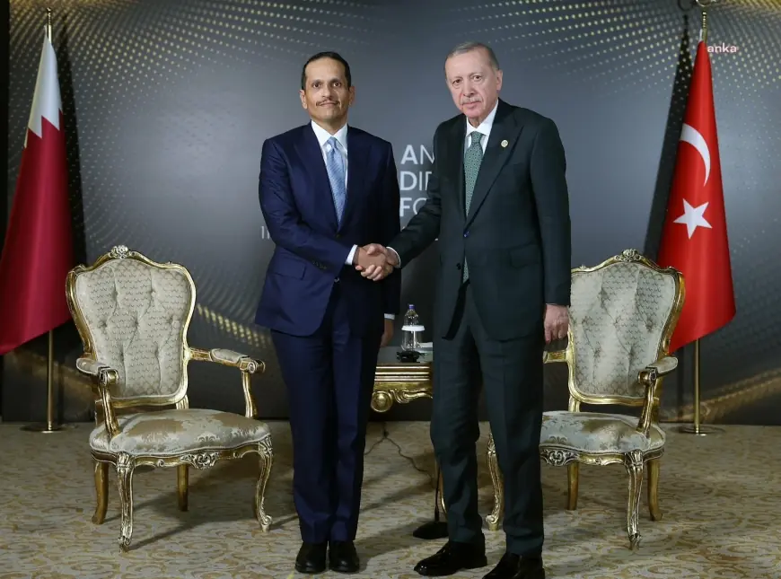 Cumhurbaşkanı Erdoğan, Macaristan, IKBY ve Katar liderleri ile görüştü