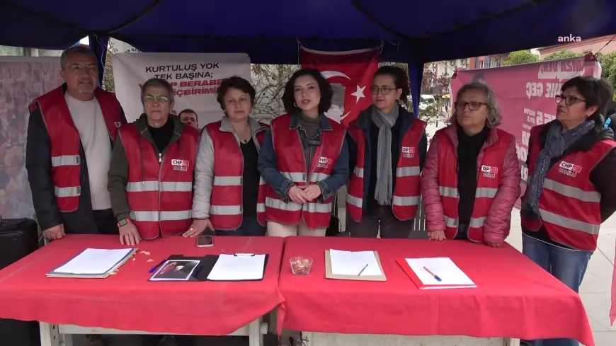 Nazilli'de Ekrem İmamoğlu için 8 günde 30 bin imza toplandı