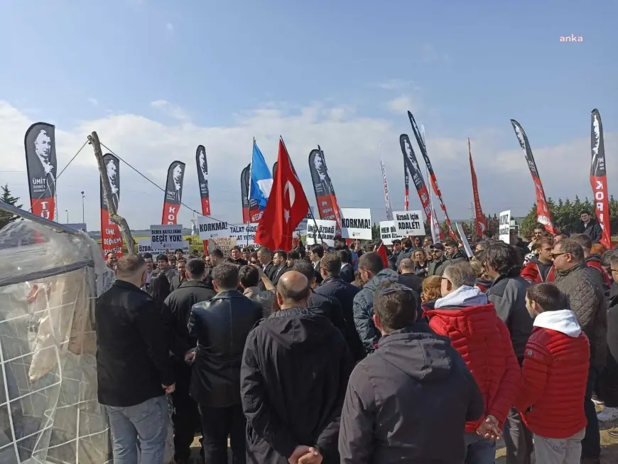 Zafer Partili gençler Silivri'de Bir Araya Geldi, "Hak, hukuk ve adalet için buradayız."