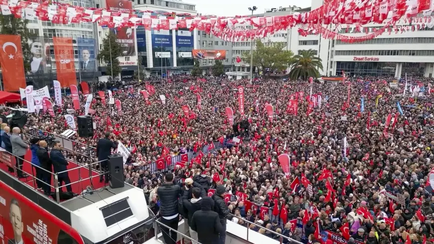 CHP'nin Samsun'da “Millet İradesine Sahip Çıkıyor” Mitingi
