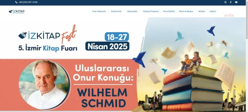 İzmir Kitap Fuarı kapılarını açıyor