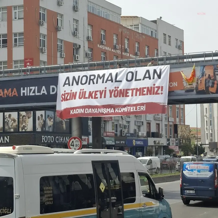 Kadın Dayanışma Komiteleri’nden “normal doğum” pankartına tepki: “Anormal olan sizin ülkeyi yönetmeniz”