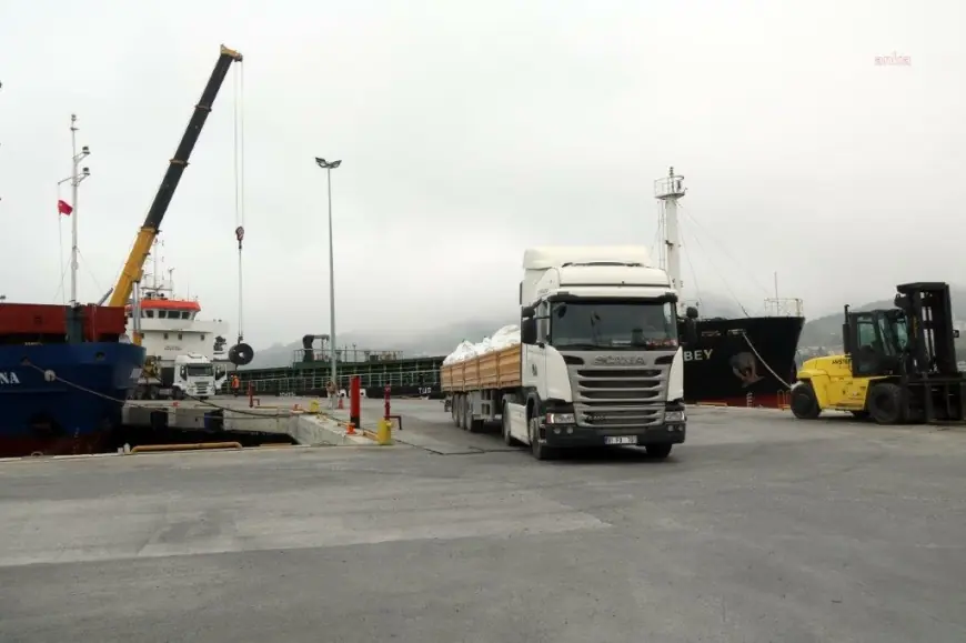 Karadeniz Ereğli'de Bozhane Limanı tam kapasite hizmete başladı