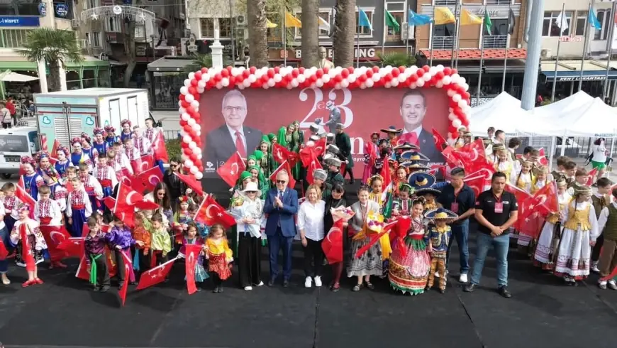 Bandırma'da 1. Uluslararası Balıkesir Çocuk Festivali düzenlendi