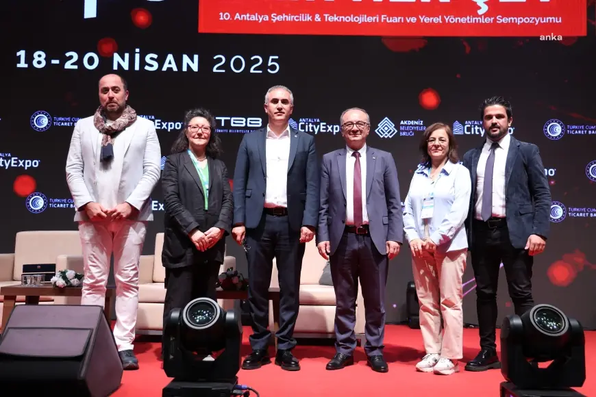 10.Antalya Şehircilik ve Teknolojileri Fuarı devam ediyor