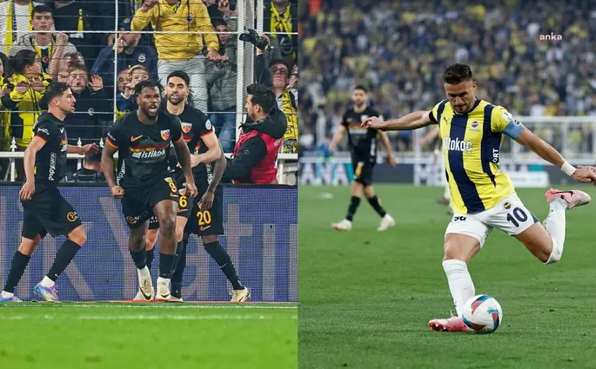 Fenerbahçe, sahasında Kayserispor ile 3-3 berabere kaldı