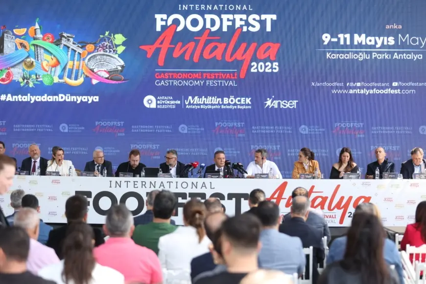 Uluslararası Food Fest Antalya Gastronomi Festivali’nin tanıtım toplantısı yapıldı