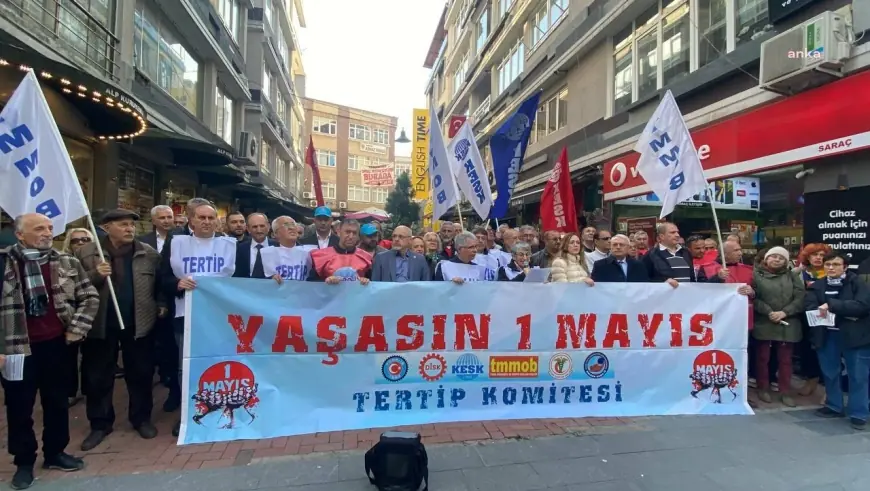 Samsun 1 Mayıs Tertip Komitesi: Barışın, laikliğin, hakim olduğu bir dünya ve ülke için yaşasın 1 Mayıs diyoruz