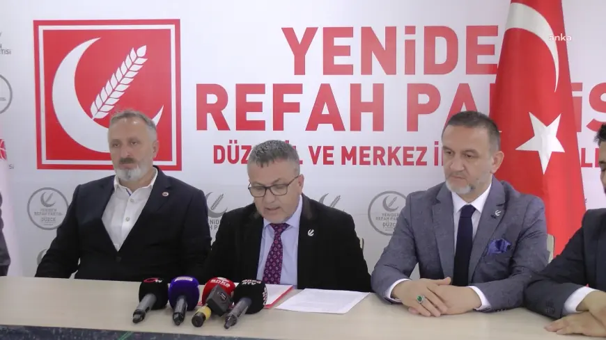 Yeniden Refah Partisi Düzce İl Başkanı Kütükoğlu: “Yönetimde yapılan yanlışlar tıpkı ülkemizi olduğu gibi belediyemizi de faiz, vergi, borç sarmalına esir etmiştir"