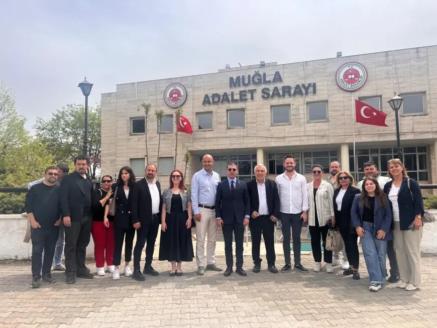 CHP Parti Meclis Üyesi Denizaslanı, Bodrum’dan Menteşe’ye düzenlediği 'Demokrasi Yürüyüşü' nedeniyle terör şubede ifade verdi