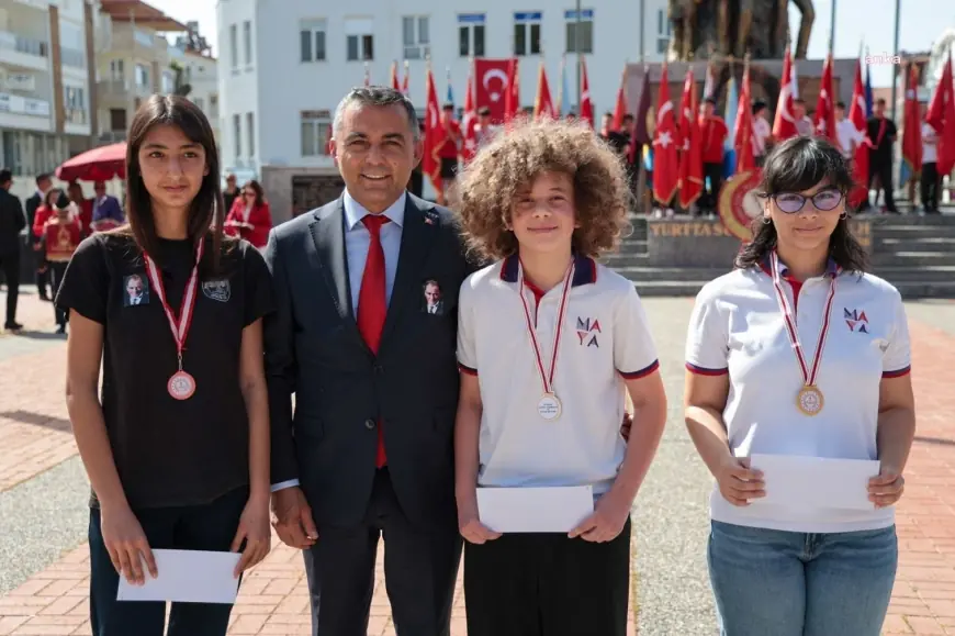 Manavgat'ta 23 Nisan Ulusal Egemenlik ve Çocuk Bayramı kutlandı
