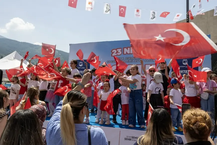 Yunusemre'de 23 Nisan Etkinliklerle Kutlandı