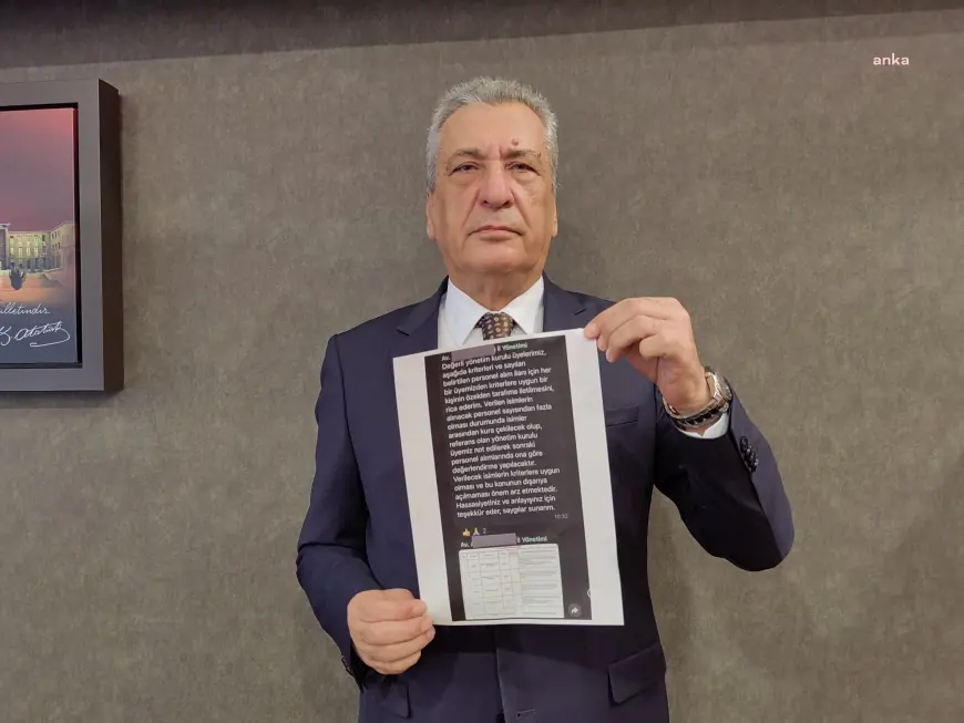 CHP’li Öztürkmen'den 'PTT'ye personel alımında torpil' sorusuna Bakan Uraloğlu'nun verdiği yanıta tepki: Belgeli torpilin t'sine bile girmedi. Suçun ortağı oldu