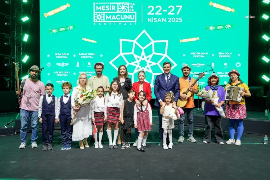 Manisa'da düzenlenen 23 Nisan etkinlikleri, renkli görüntülere sahne oldu