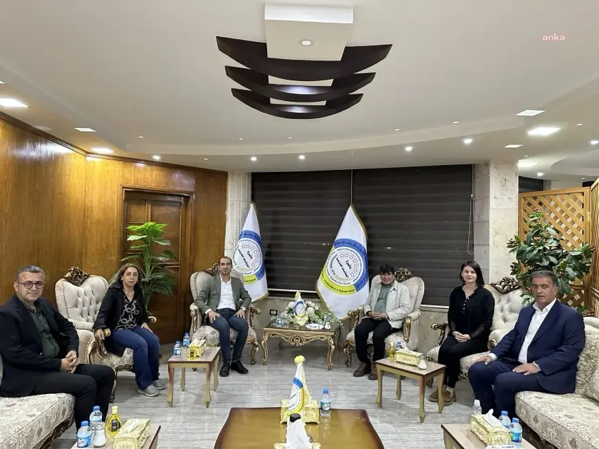 DBP heyeti, Kürt Ulusal Konferansına katılmak üzere Kuzey ve Doğu Suriye'ye geçti