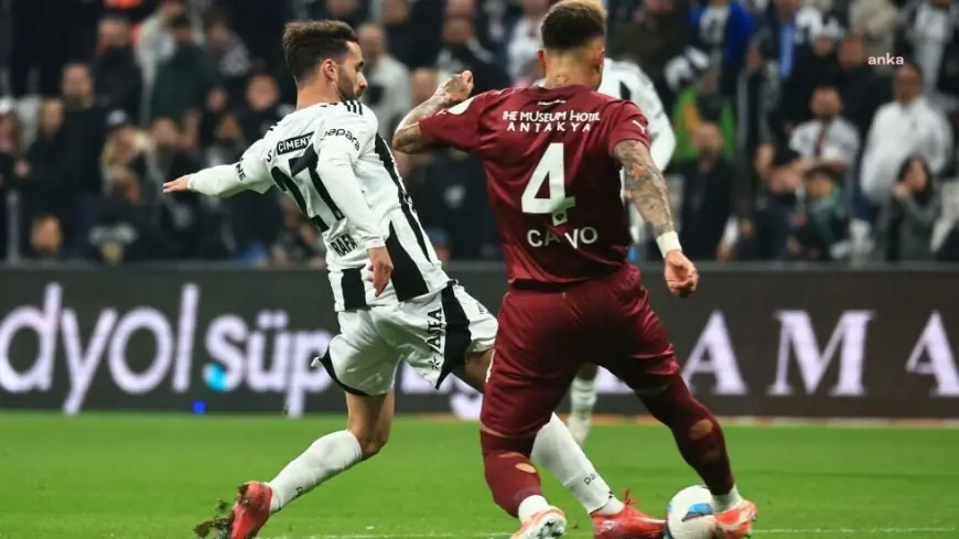 Beşiktaş konuk ettiği Hatayspor’u 5-1 mağlup etti