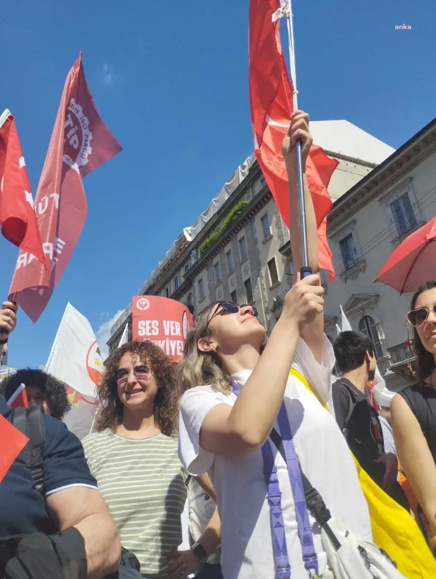 İtalya’da CHP, TİP ve SOL Parti'den Türkiye’deki tutuklamalara karşı ortak ses: “Zorbalar kaybeder, halk kazanır”