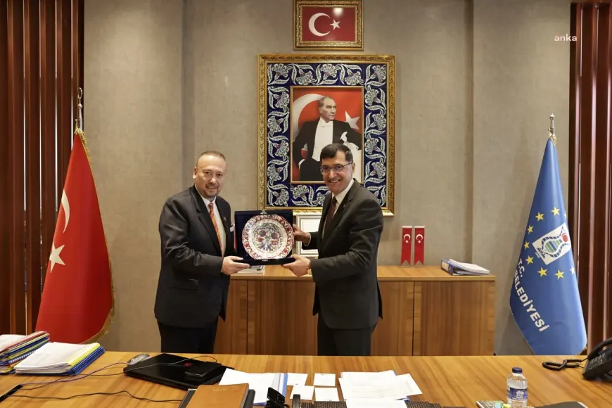 Kütahya Belediye Başkanı Kahveci, Uşak Belediye Başkanı Yalım’ı ağırladı