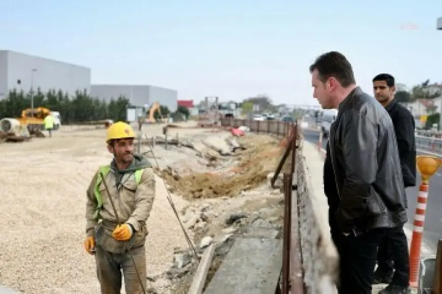 Silivri Belediye Başkanı Balcıoğlu, Selimpaşa’da devam eden altyapı çalışmalarını inceledi