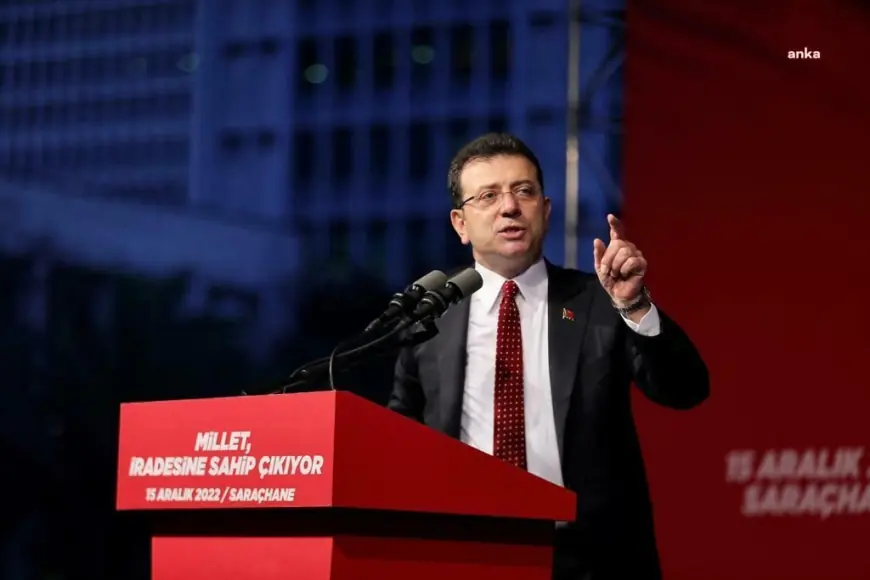 Ekrem İmamoğlu: "Bütün yol arkadaşlarımın aileleri, çocukları önce Allah’a sonra İstanbullulara emanettir"