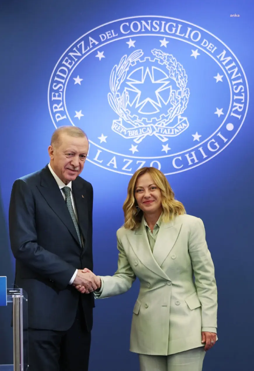 Cumhurbaşkanı Erdoğan, "AB üyelik sürecimize desteğini esirgemeyen İtalya’nın bu yaklaşımını sürdüreceğine inanıyorum."