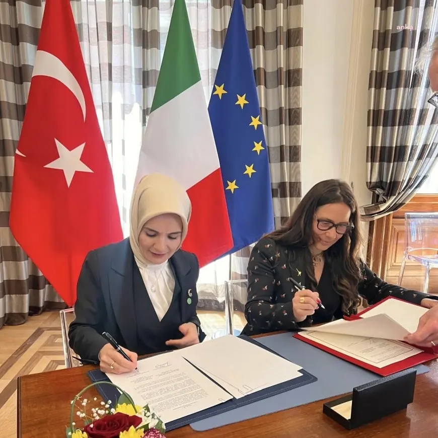 Aile ve Sosyal Hizmetler Bakanı Göktaş, İtalya'da Engelliler Bakanı Locatelli ile Bir Araya Geldi