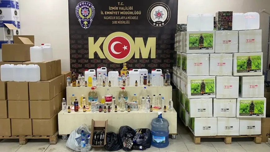 İzmir'in 9 ilçesinde kaçakçılık operasyonu: 6 milyon TL’lik kaçak ürün ele geçirildi
