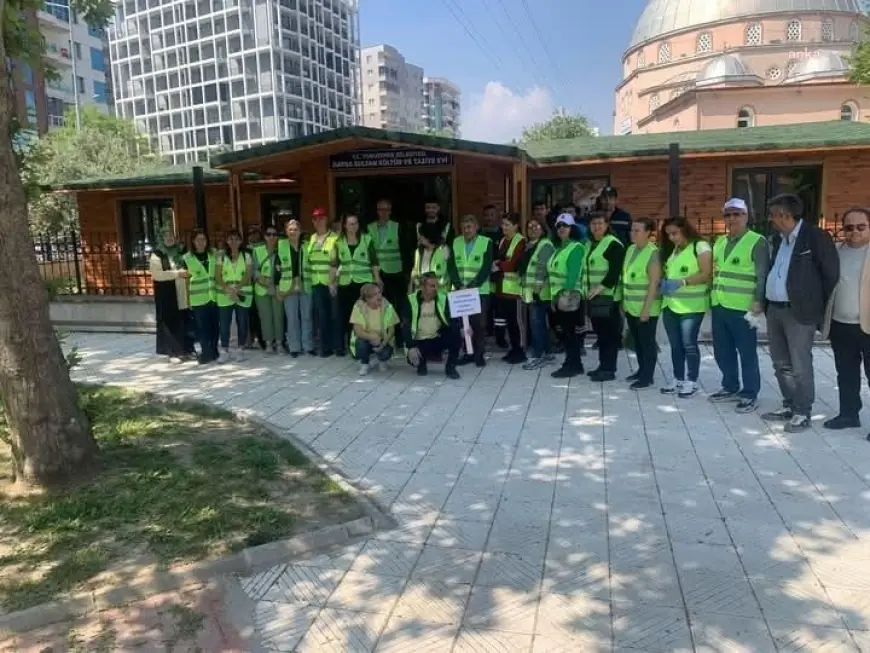 Yunusemre Kent Konseyi’nden Hafsa Sultan’da temizlik çalışması