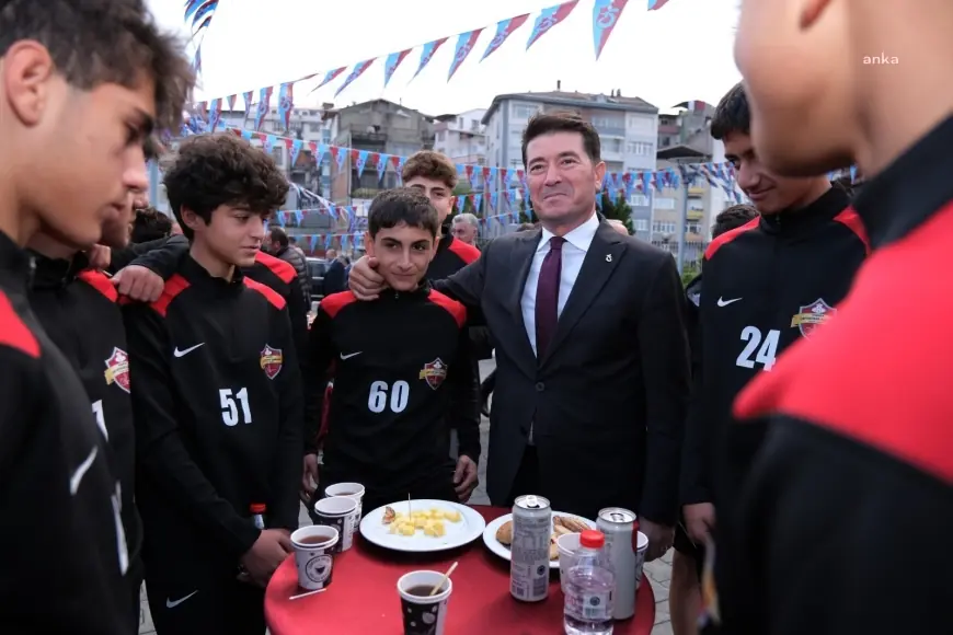 Ortahisar Belediye Başkanı Kaya: “Yeni yetenekleri futbola kazandırmak istiyoruz”