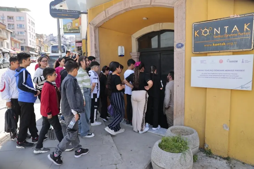 Konaklı çocuklar ‘Kontak’ta bilim ve teknolojiyle buluştu