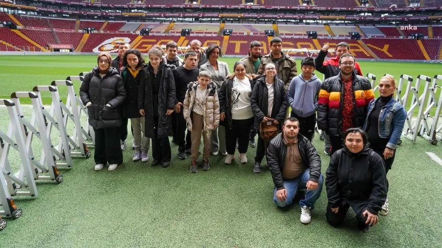 Beykoz Belediyesi, özel öğrencileri Galatasaray Müzesi’ne götürdü
