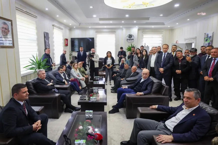 Özgür Özel, Konya mitingi sonrası Şereflikoçhisar'da