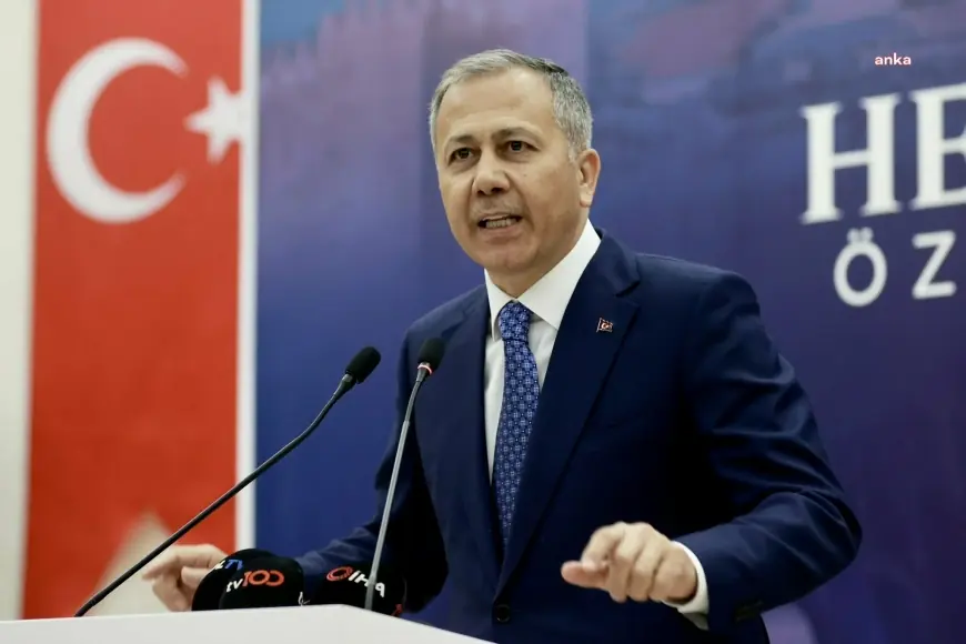 Özgür Özel'e saldırı... Ali Yerlikaya: "Sayın Özel’e saldıranın S.T. adlı şahıs olduğu tespit edilmiş ve şahıs yakalanarak gözaltına alınmıştır"