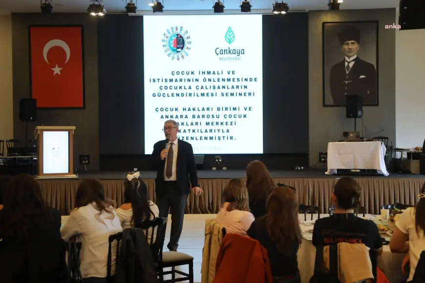 Çankaya Belediyesi'nden çocuk hakları konusunda farkındalık seminerleri