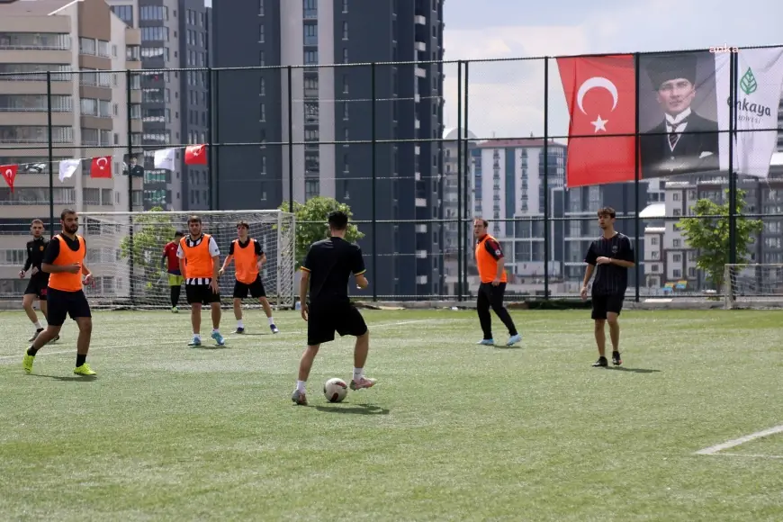 Çankaya'da 19 Mayıs coşkusu "Futbol Turnuvası" ile başladı