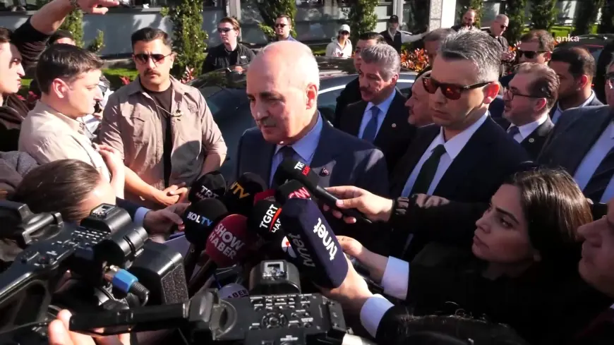 Özgür Özel'e saldırı... TBMM Başkanı Kurtulmuş: "Bu aslında sadece Sayın Özel'in şahsına değil; o yumruğu, tokadı kendimiz yemişiz gibi hissediyorum"