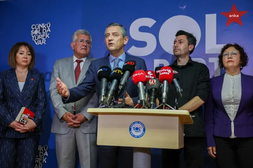 Özgür Özel'e fiziksel saldırı... SOL Parti: "Bu provokatif saldırılar karşısında dayanışma içinde olacağımızı bildiriyoruz"