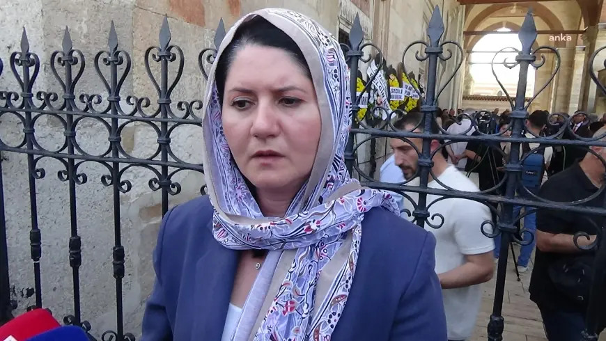 Bahar Aksu memleketi Edirne’de toprağa verildi, kadınlar ön sıradan saf tuttu
