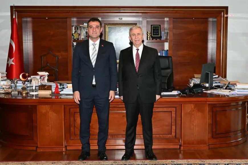 Giresun Belediye Başkanı Köse'den, Ankara Büyükşehir Belediye Başkanı Yavaş'a ziyaret