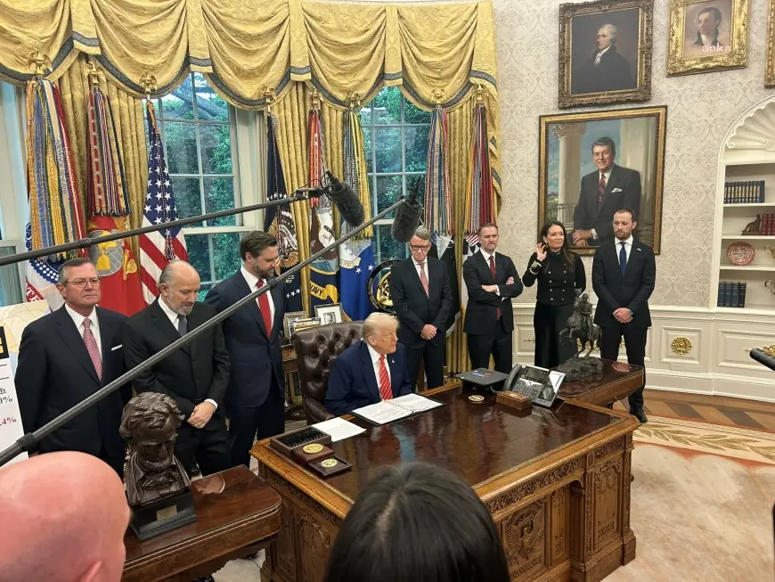 ABD-İngiltere Arasında Ticaret Anlaşmasını Duyuran Trump Ukrayna ile Maden Anlaşmasını da Tamamladıklarını Bildirdi