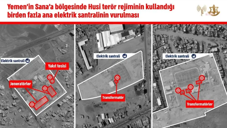 İsrail ordusu: "6 Mayıs'ta Yemen'de 50 mühimmat deposunu vurduk"