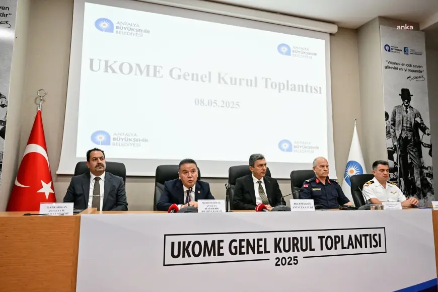 Antalya Büyükşehir Belediye Başkanı Böcek: "Ulaşım Master Planını yıl sonuna kadar tamamlayacağız"