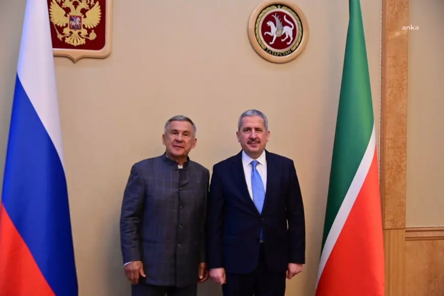 Ticaret Bakan Yardımcısı Gürcan Tataristan’da, "İkili ticaretin geliştirilmesine yönelik görüş alışverişinde bulunuldu."